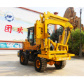 Highway Guardrail Post Hammer Pile Driver Machine